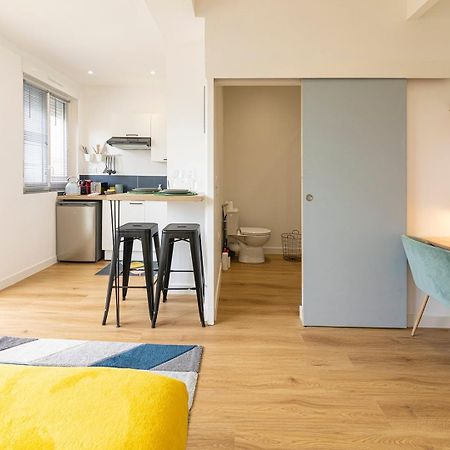 Апартаменты Le Yellow, Studio Renove, Tout Confort, Jardin Сен-Жак-де-ла-Ланд Экстерьер фото